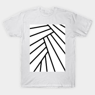 Tropical Leaf Abstract T-Shirt